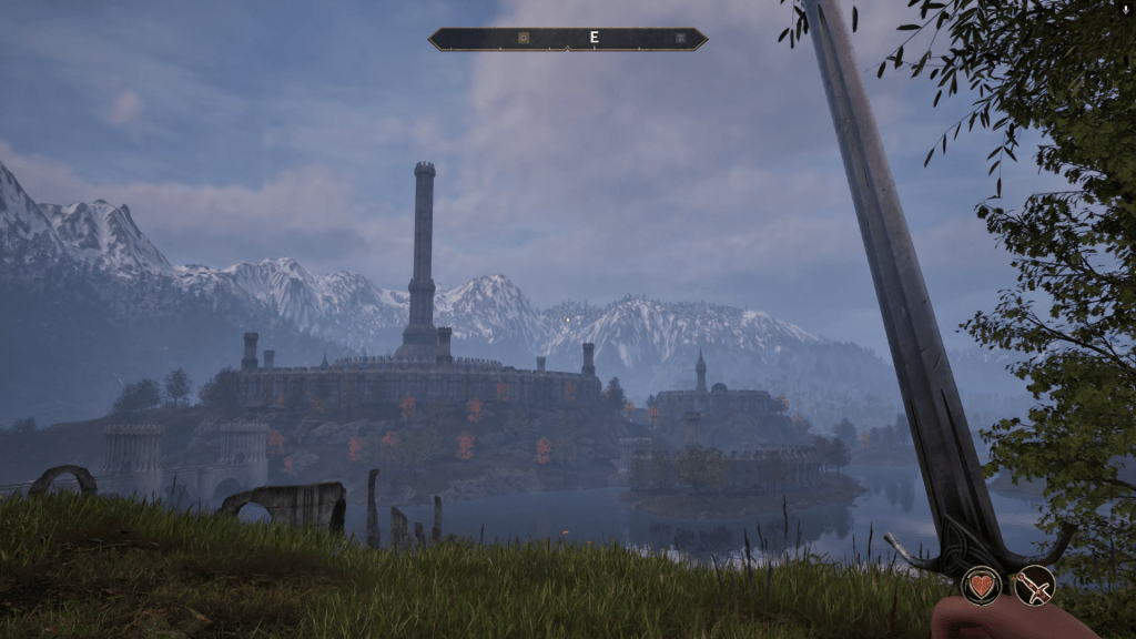 Imperial City in Oblivion Remastered Edition.