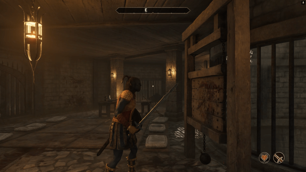 The interior of the Bloodworks in Oblivion Remastered.