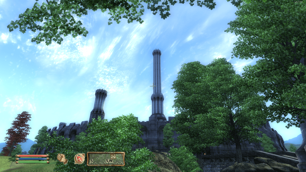 The Classic look of Oblivion's Imperial City.