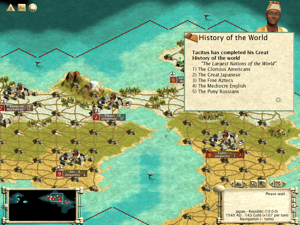 Civ 3 Tacitus