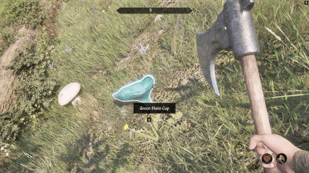 The Green Stain Cup in Oblivion Remastered Edition.