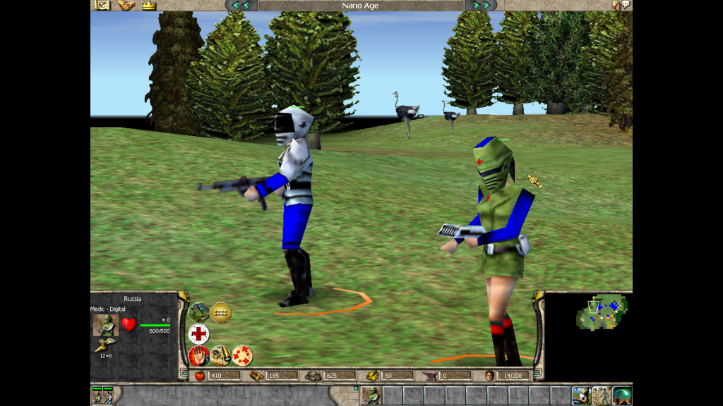Empire Earth Guardian and Medic