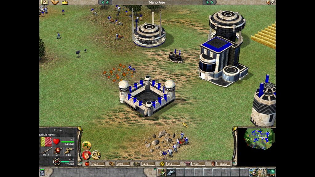 Empire Earth Nano Age Barracks