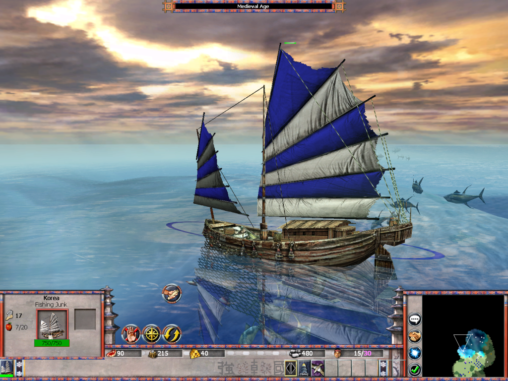 Empires: Dawn of the Modern World Fishing Junk