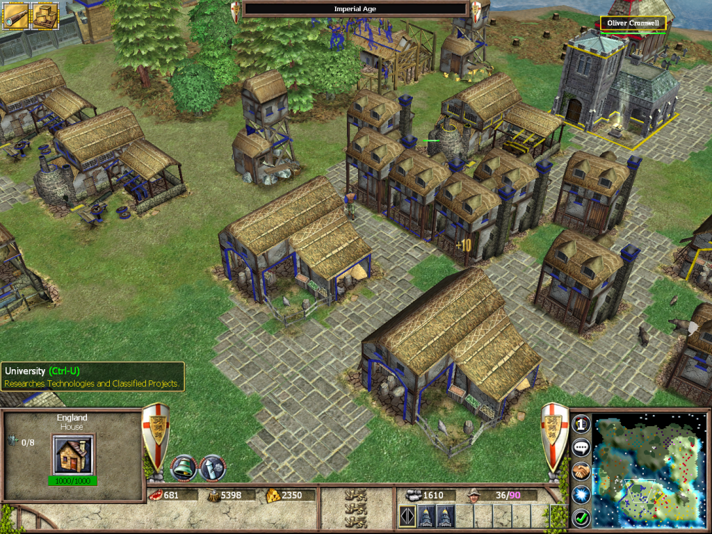 Empires Dawn of the Modern World Cities