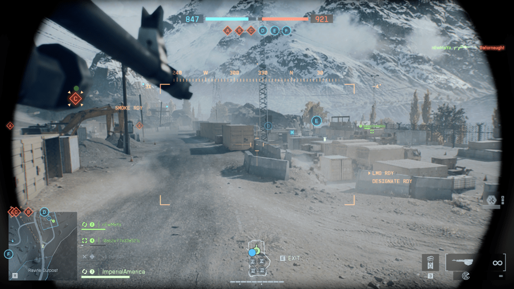 Battlefield 6 Liberation Peak Vehicular Heads Up Display