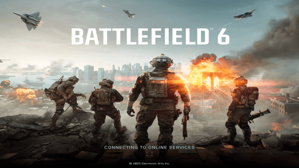 Battlefield 6 Online Services when I first began the game here.